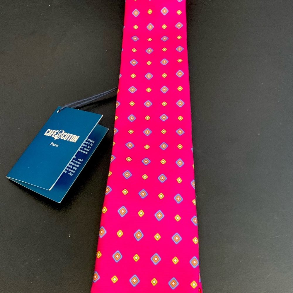 Cotton Club tie from Paris 100% silk